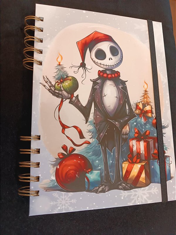 Caderno Jack Skellington Natal - 3