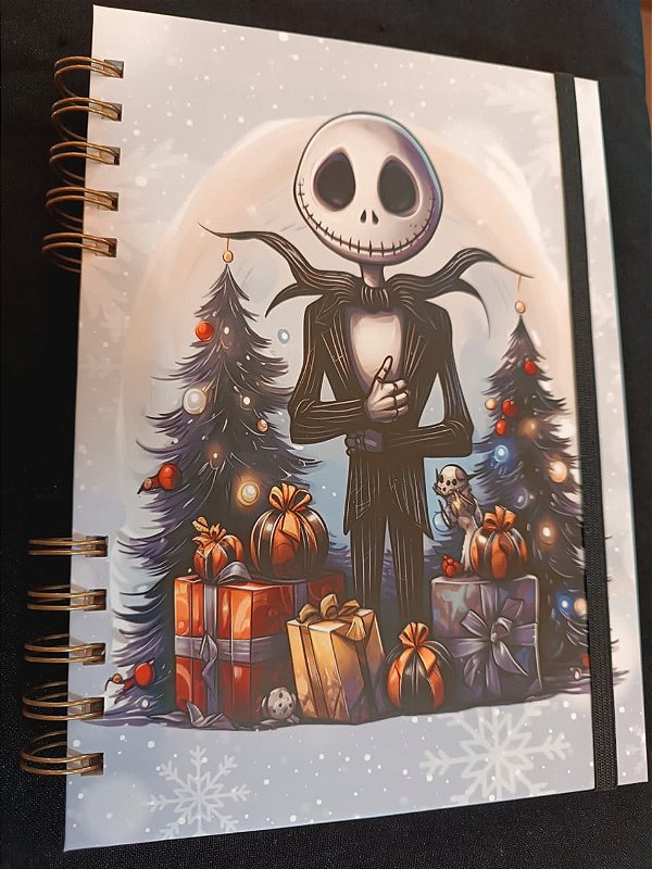 Caderno Jack Skellington Natal - 5