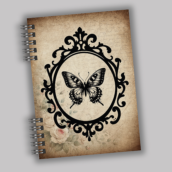 Diário Vintage - Coleção Camafeu