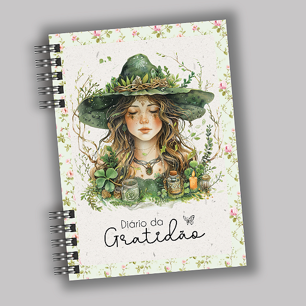 Diário da gratidão - Coleção Vintage