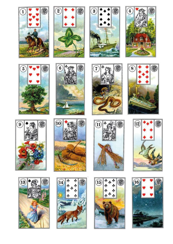 Adesivos Baralho Cigano