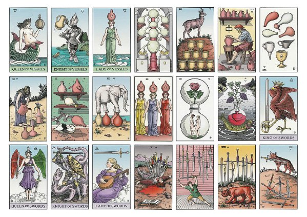 Adesivos Deck Tarô