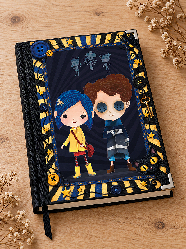 Caderno Artesanal - Coleção Halloween