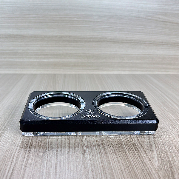 Suporte de Tamper e Distribuidor - Preto Fosco - Outlet