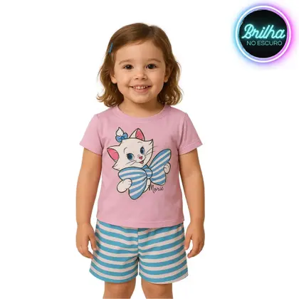 Pijama Disney Marie tamanho 10