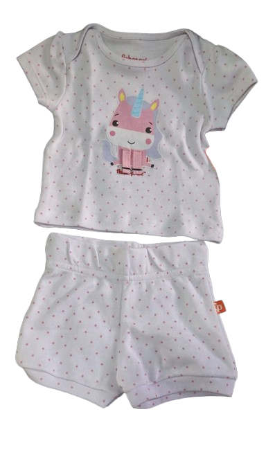 Conjunto Fisher Price Bebê Tam G 2 Peças