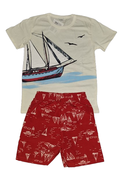 Conjunto Infantil off white - Rovitex Tam 8