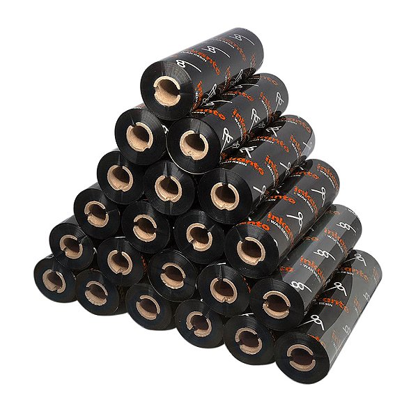 Cx 24 Un Ribbon Resina 110X74 AXR1 Armor Inkanto Ext - Preto