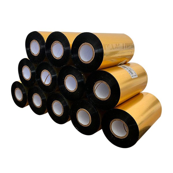 Cx 12 Un Ribbon Misto 110X300 MR81 Mastercorp  Ext - Preto