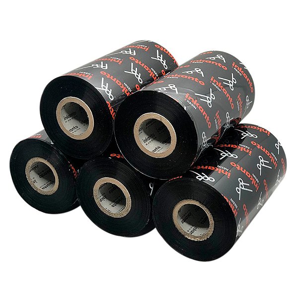Cx 5 Un  Ribbon Resina 110X300 AXR1 Armor Inkanto Ext - Preto