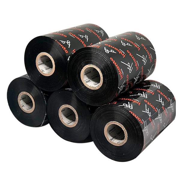 Cx 5 Un  Ribbon Resina 110X450 AXR1 Armor Inkanto OUT - Black