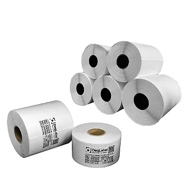 Cx 5 Un Rolos Etiqueta 40X25mm FULL Bopp Adesiva
