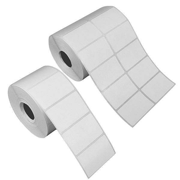 Rolo Etiqueta 50X30mm Couchê Adesiva
