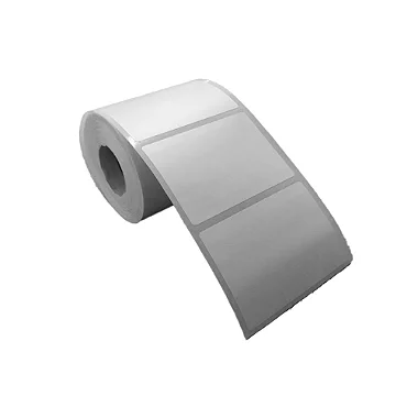 Rolo Etiqueta 75X60mm Couchê Adesiva 500UN (31M) Tub 1"
