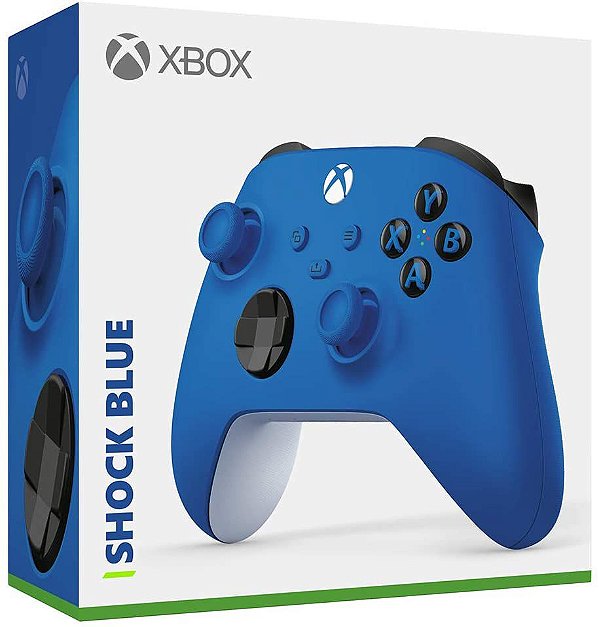 Controle Xbox Series Azul Shock Blue - Xbox One - Series S / X