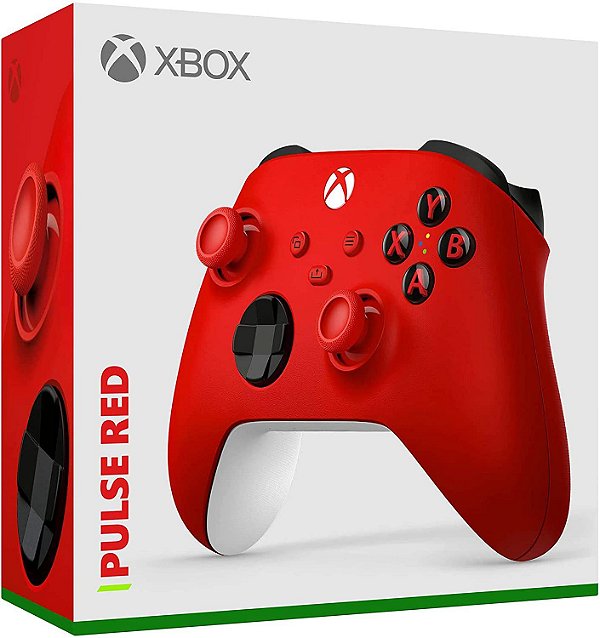 Controle Xbox Series Vermelha Pulse Red - Xbox One - Series S / X