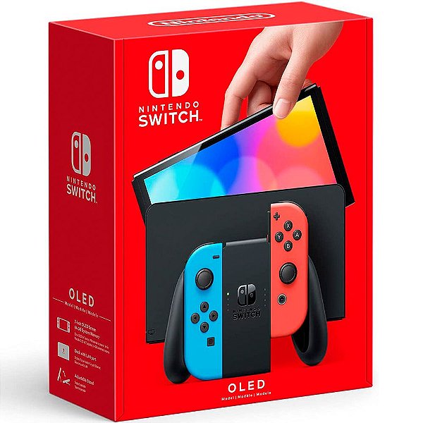 Console Nintendo Switch Oled - Preto - 64GB - Switch Oled