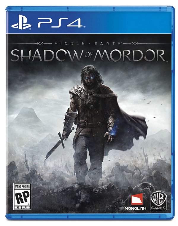 Jogo Sombras da Guerra Mídia Física Terra Média Playstation 4 5 PS4 PS5  Shadow of War Middle Earth