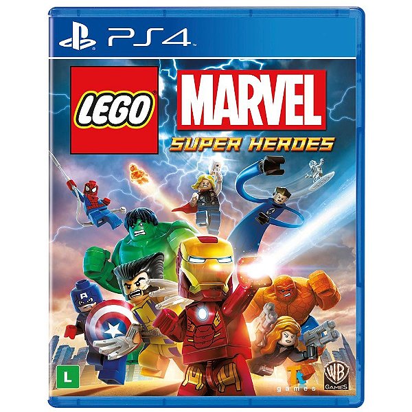 Jogo Lego Marvel Super Heroes (seminovo) - PS4