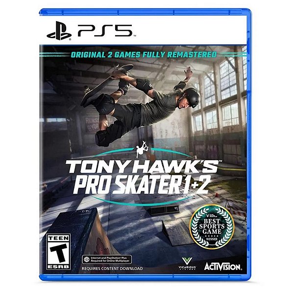 Tony Hawk's Pro Skater 1 + 2 - Ps5