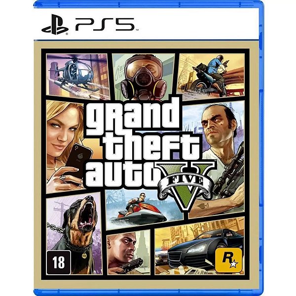 Grand Theft Auto V GTA V - GTA 5 - PS5