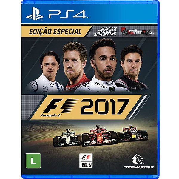 Jogo Fórmula 1 2017 F1 2017 - PS4