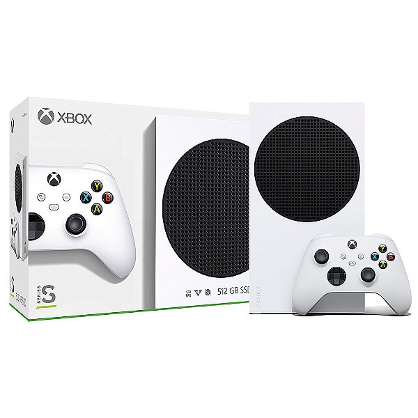 Console Xbox Series S 512GB SSD Branco, Games - NAGEM