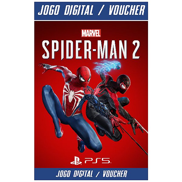 Jogo Marvel's Spider Man 2 (Jogo Digital / Em Voucher) - PS5