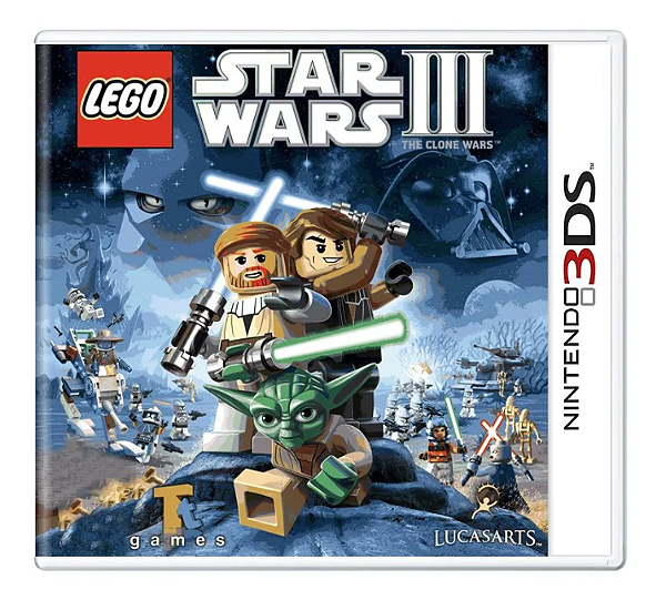 Lego Star Wars III: The Clone Wars (Seminovo) - 3DS