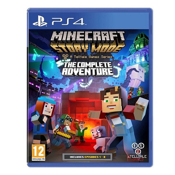 Visão  Minecraft: Story Mode disponível em outubro