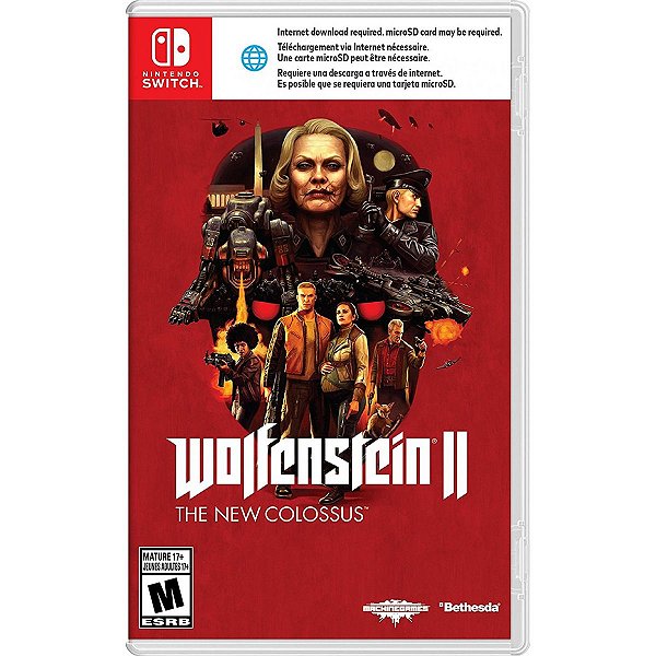 Wolfenstein II: The New Colossus (Seminovo) - Switch
