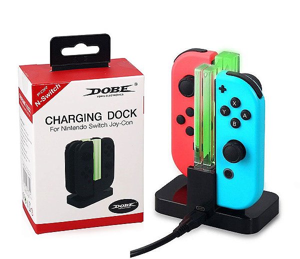Carregador Joy Con Nintendo Switch Tetra Dock Charger - Switch