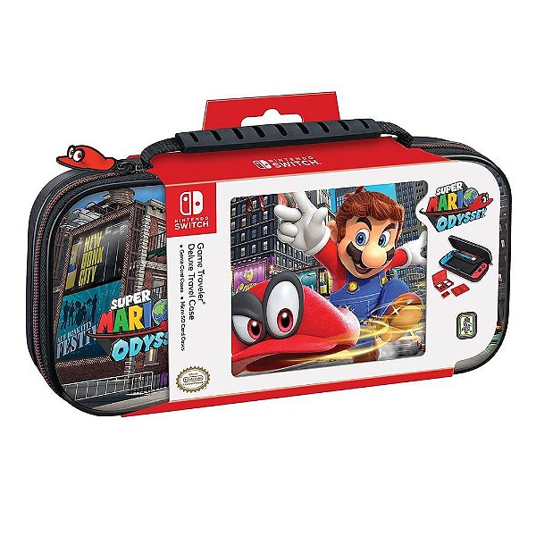 Case Bolsa Travel Deluxe Mario Kart - Nintendo Switch - ZEUS GAMES