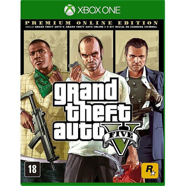 GTA V - Premium Online Edition - Xbox One
