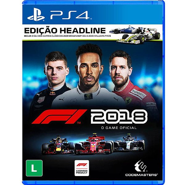 F1 2018 - Edição Headline - PS4