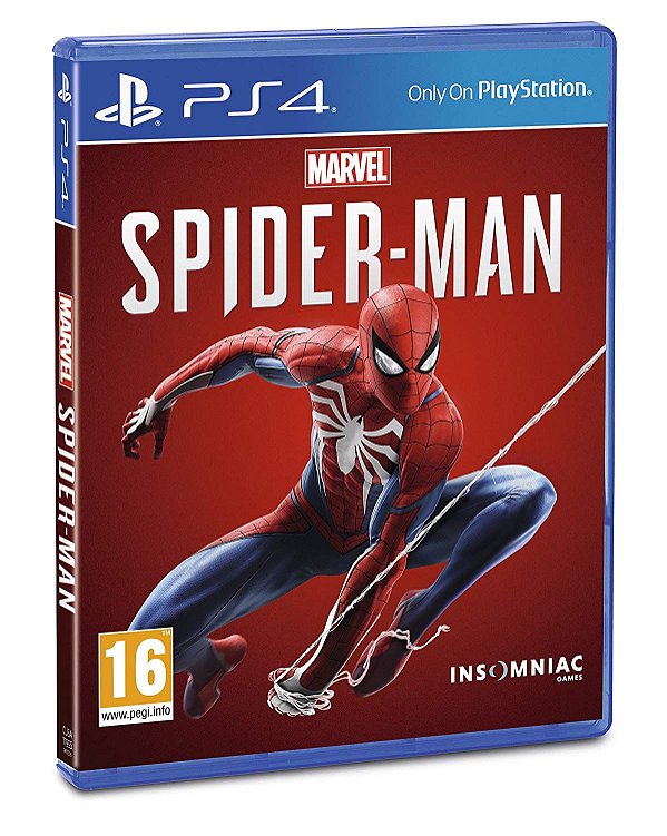 Spider Man Homem Aranha (Seminovo) - Ps4 - ZEUS GAMES - A única loja Gamer  de BH!