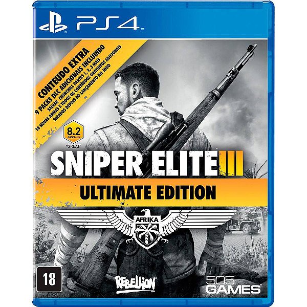 Sniper Elite 3: Ultimate Edition (Seminovo) - PS4