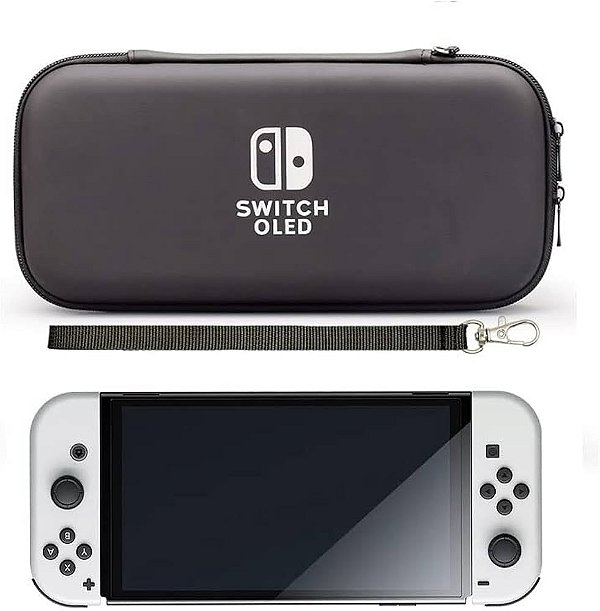 Case para Nintendo Switch Oled - Padrão V1 E V2 - Bolsa Estojo Proteção Switch (Consultar Cores disponíveis)
