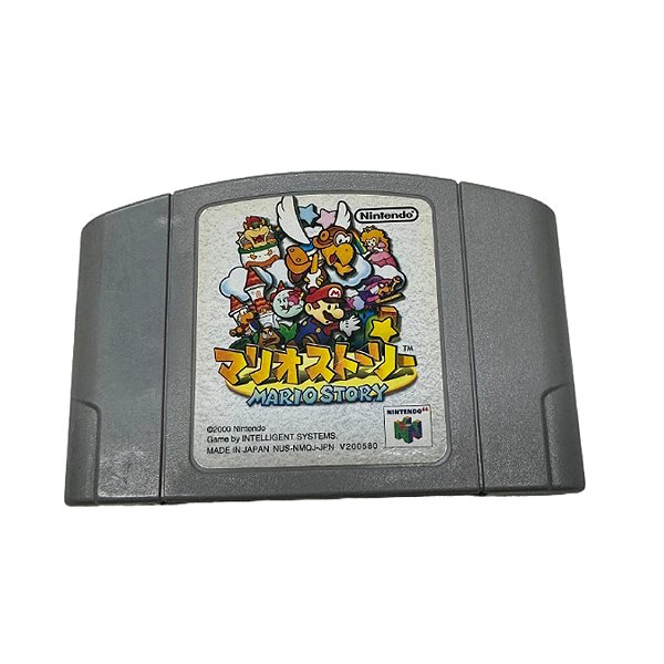 Mario Story - Paper Mario Original Nintendo 64 N64 Japonês - Seminovo