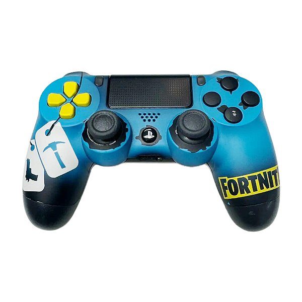 Controle PS4 Dualshock 4 com paddles - Fortnite (Seminovo) - PS4
