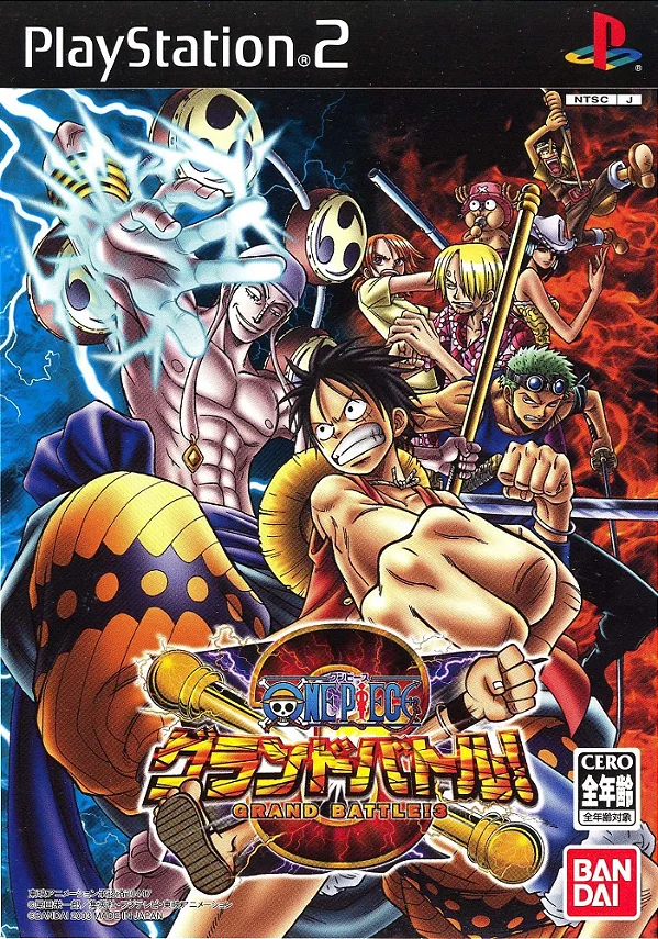 Jogo One Piece: Grand Battle! 3 (Japonês) - (Seminovo) - PS2