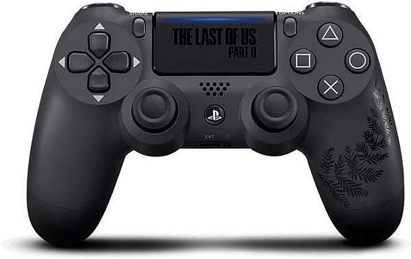 Controle PS4 Dualshock 4 Sem Fio - Ed. Limitada The Last of Us II (Seminovo) - PS4