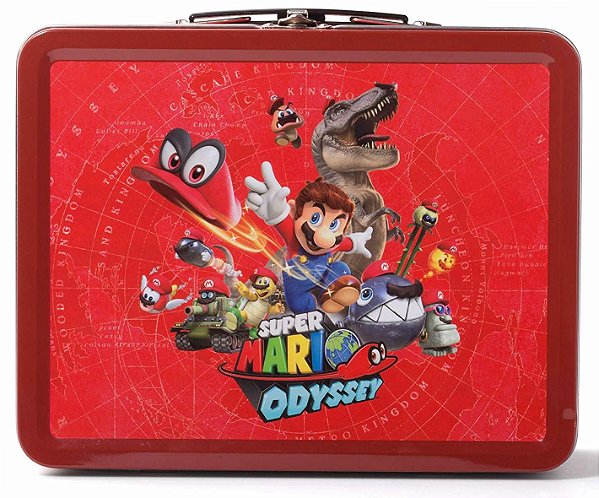 Kit Lunch Box Super Mario Odyssey Edition - Switch
