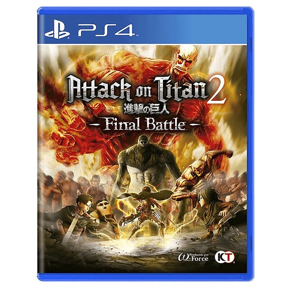 Attack On Titan 2: Final Battle - PS4 (Seminovo)