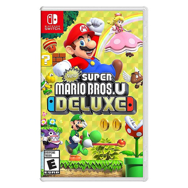 New Super Mario Bros U Deluxe (Seminovo) - Nintendo Switch - ZEUS GAMES - A  única loja Gamer de BH!