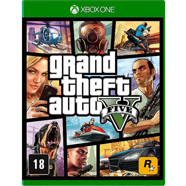 Grand Theft Auto V - GTA V - GTA 5 (Seminovo) - Xbox One - ZEUS GAMES - A  única loja Gamer de BH!