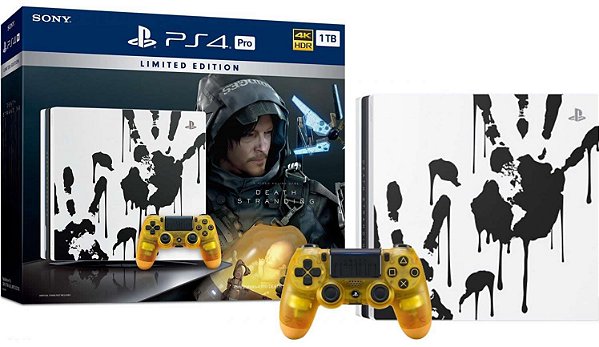 Console PS4 PlayStation 4 Pro 1 TB Edição Death Stranding (Seminovo) - Sony