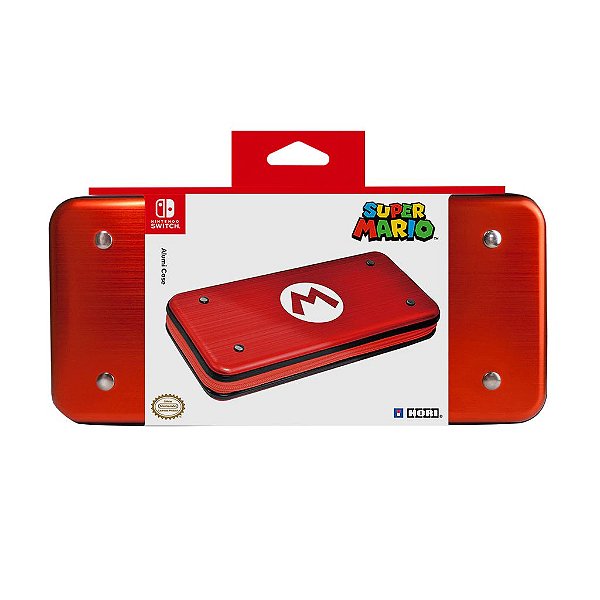 Case Alumínio Super Mario - Nintendo Switch