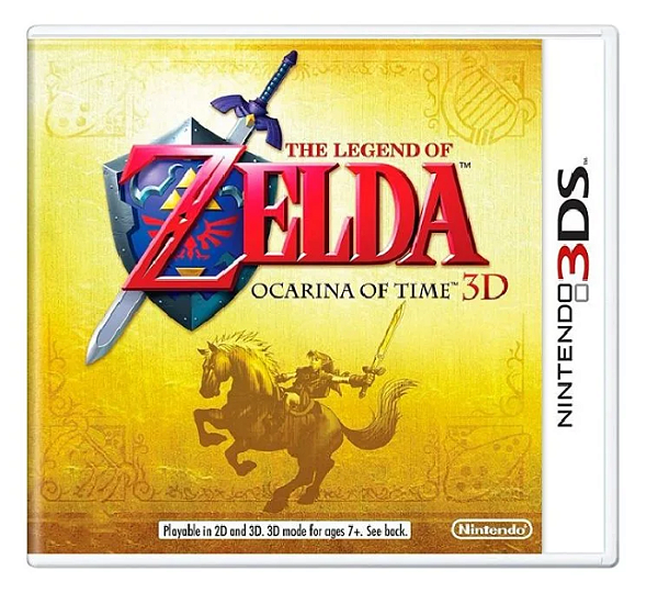 The Legend Of Zelda Ocarina Of Time (Seminovo) – 3DS