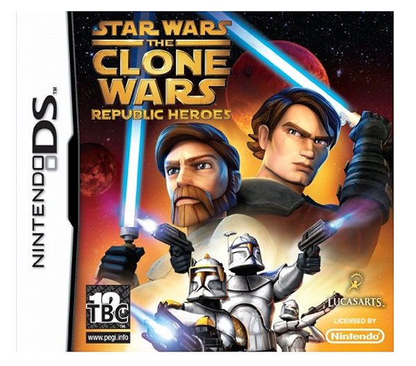 Star Wars the Clone Wars: Republic Heroes (Seminovo) - Nintendo DS